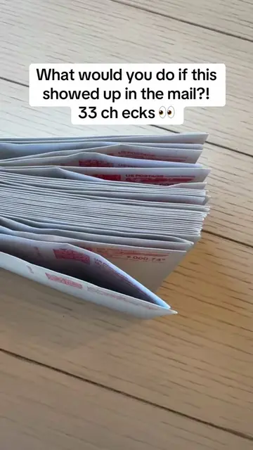Could you imagine getting the mail and instead of bills you actually get dozens 
