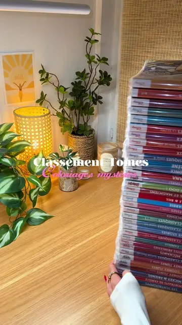 🧚🏼 Update de mon classement de mes coloriages mystères  ✨ La collection s’est 