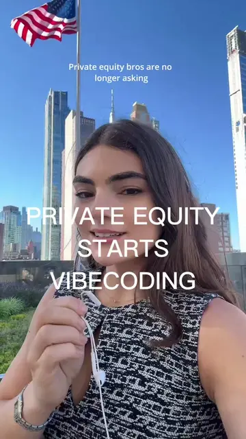 The wind was a paid actor here and the PE bros are vibecoding now 👨🏻‍💻🧑🏼‍💻