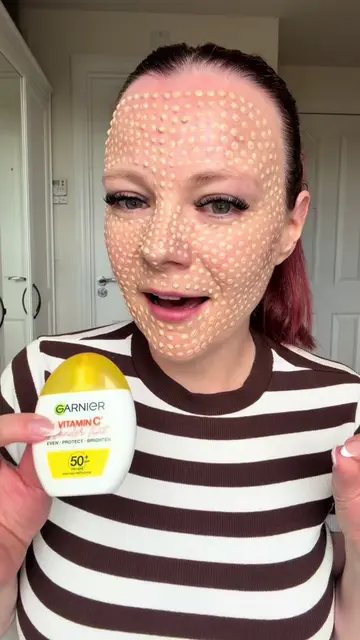 AD Glow, tint, SPF… done in one step. I adore the @Garnier UK SPF Wonder tint fo