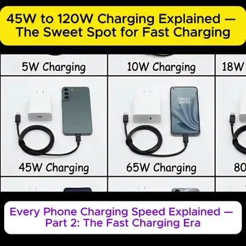 45W vs 65W vs 100W vs 120W — Which Charging Speed Is Worth It? part 02  #120WCha