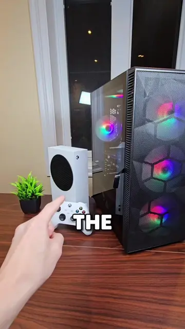 Xbox Series S vs $300 Gaming PC in 2026... #xbox #xboxseriess #gamingpc #pc #con