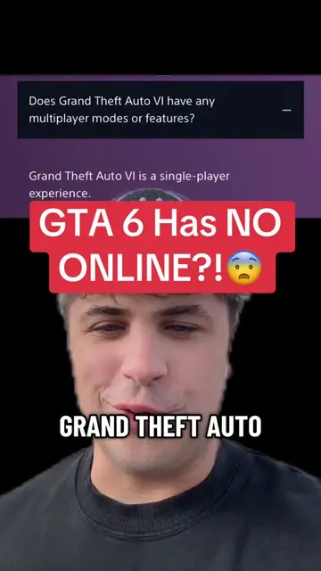 No Online at Launch #GTA #GTA6 #GrandTheftAuto #Gaming #Gamer #VideoGames #Cinem