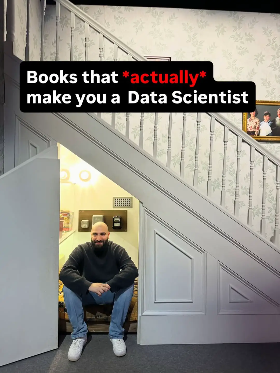 5 Data Science books to actually learn Data Science.  #ai #datascience #python