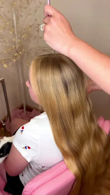 Half up 4th of July hairstyle with a braided star 🧨 Save so you have inspo for 