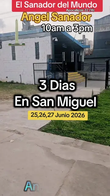 Ultimos 3 Dias en San Miguel con el Angel Sanador #argentina #sanmiguelbuenosair