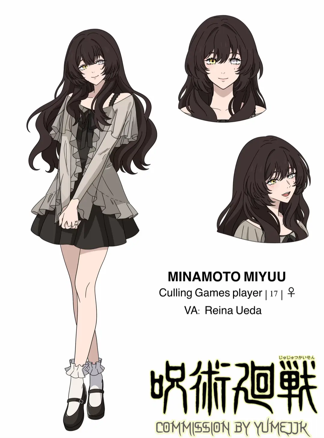 Minamoto Miyuu - Character Sheet ! finally introducing her properly here :DD  fi
