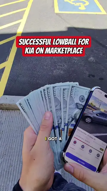Lowballing on marketplace… #profit #flippingcars #business #carflipacademy #cars