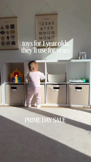 If you're shopping for a 1 year old during prime sales start here!!  Open-ended,
