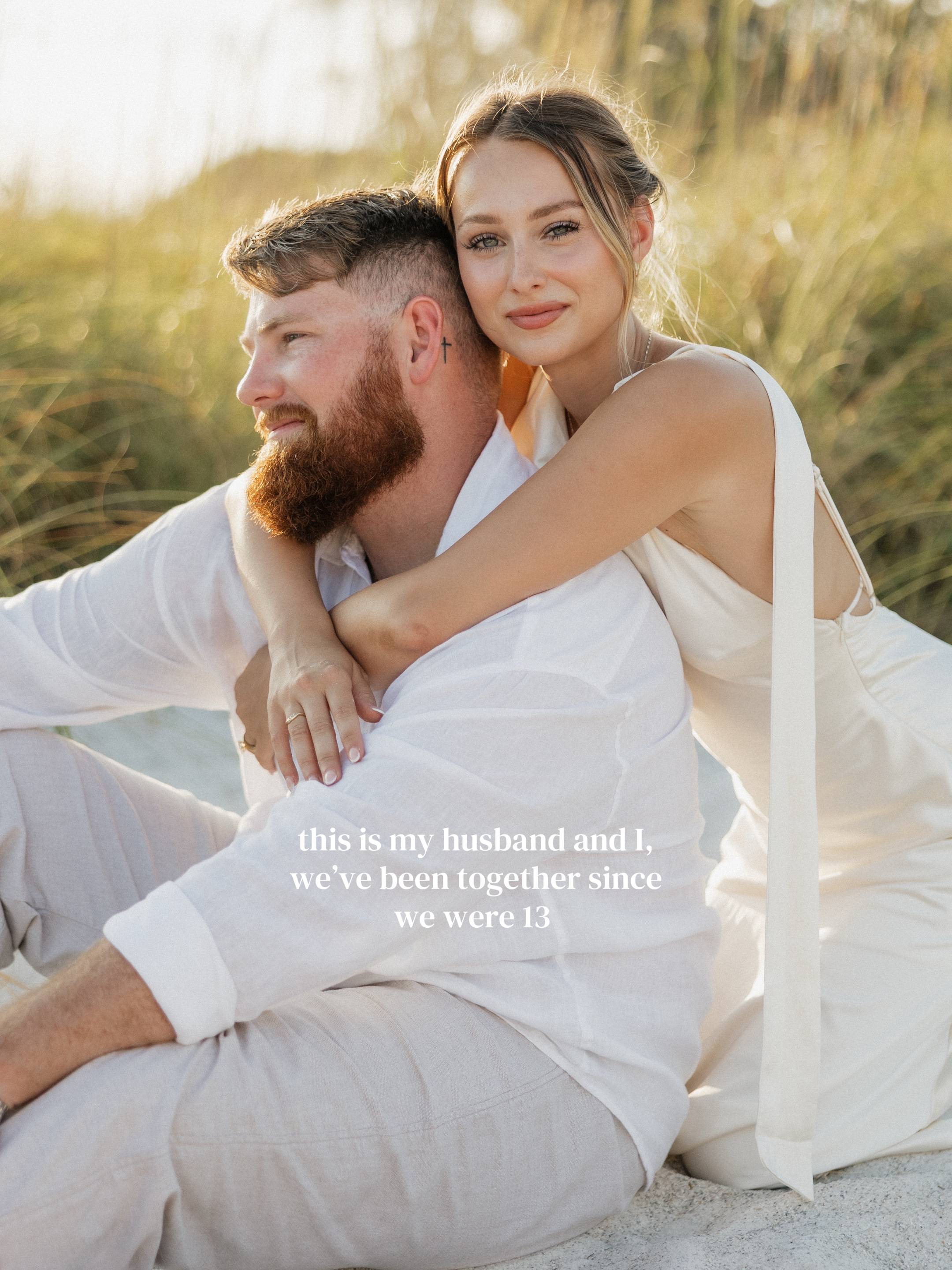 he’s also the most incredible father + person  #marriage #highschoolsweethearts 