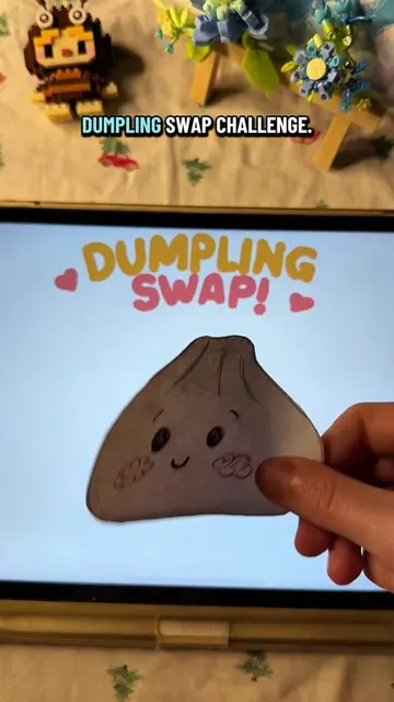 Worst trade ever😭 he ruined! #squishydumplings #artchallenge #artworkout #drawi