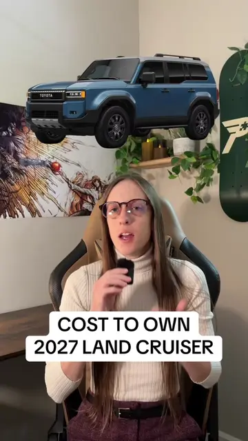 The cost to own the 2027 Toyota Land Cruiser 🧐 • Check out my car affordability