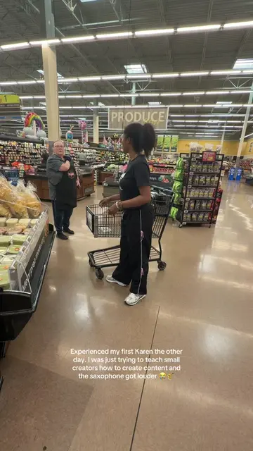 The lady proceeded to walk away and tell another coworker that I'was recording h
