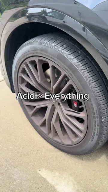 All roads lead to acid. A must have 🏆  #mobiledetailing #mobiledetailer #autode