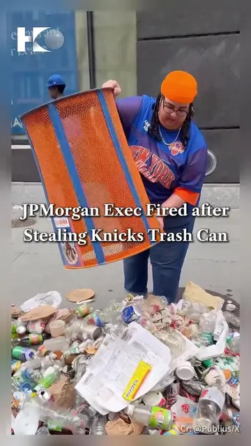 A JPMorgan Chase executive was fired after a viral video showed her dumping a fu