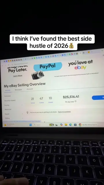 I can’t believe how good this is😭 #sidehustle #foryou #onlinebusiness #ebaysell
