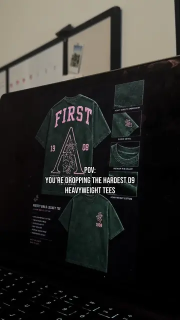 The wait is almost over. Heavyweight tees for the whole Divine Nine. Which one a