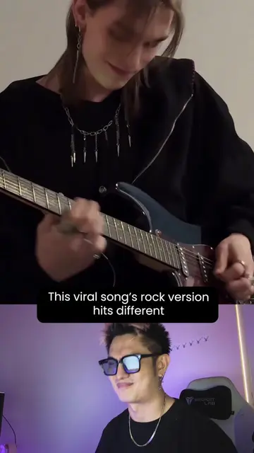 No Batidao rock version + chords 🎸🤘🏼 . . . #guitar #guitarist #guitartabs #fe