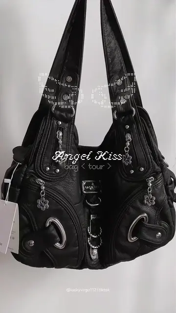 my dream bag 🖤 #angelkiss #angelkissbag #bagforwomen #shoulderbag #y2k 