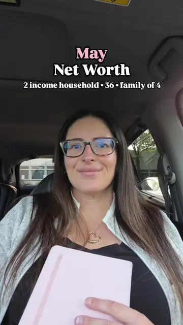 net worth update as a 2 income household  #networth #PersonalFinance #workingmom