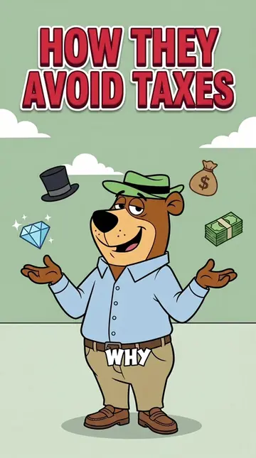 HOW THE RICH AVOID TAXES #finance #animation 
