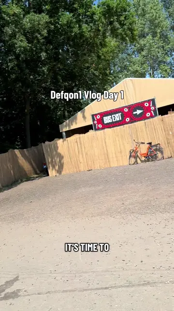 This was the most treacherous walk of all time but here’s to Defqon❤️ #defqon #d