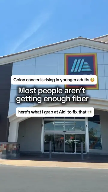 Colon cancer is rising in younger adults and fiber is one of the biggest gaps 😳