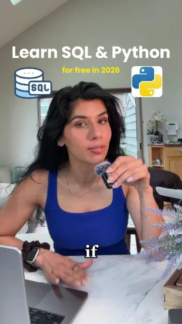 This is exactly how I'd learn SQL and Python for free if I had to start over 👇�