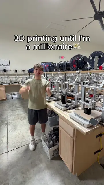 Part 7 of 3d printing until I’m a millionaire #motivation #entrepreneur #3dprint