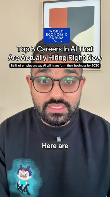 AI is not just changing jobs, it’s creating completely new career paths. The peo