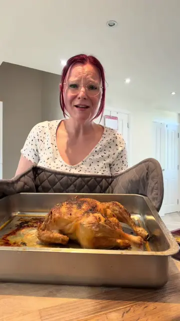 Dish up my husband dinner with me. Yes it’s an odd choice for 35 degree heat but