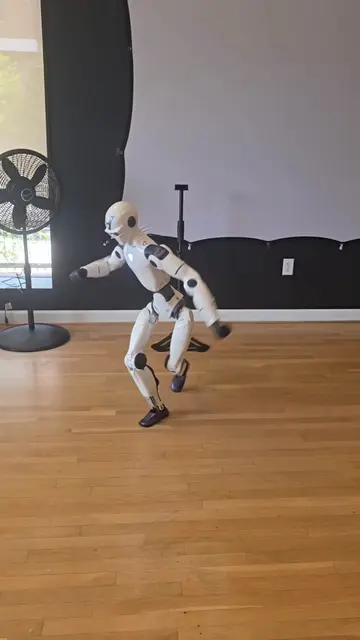 I bought a humanoid robot from China that knows kung fu.  #robot #Tech #unitree 