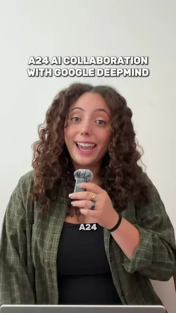 Who knew A24 would partner with Google’s AI lab?👀  #explained #A24 #Google  #br