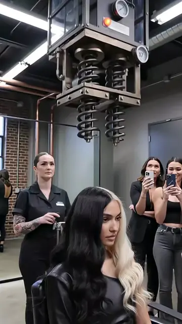 automatic haircut  machine in future amazing transmission#technology  #haircuttr