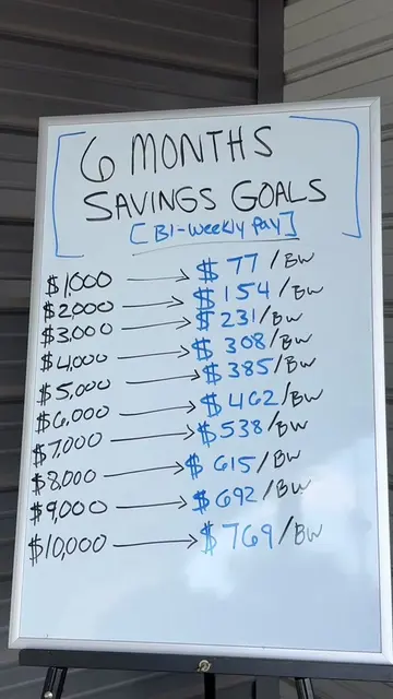 $10k in 6 Months... [Bi-Weekly Breakdown] 'comment' which one you think you can 