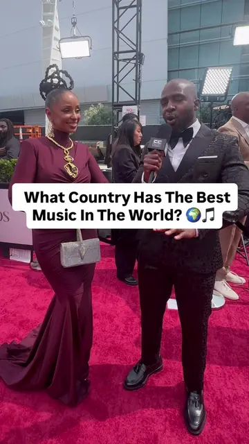 At the @BET Networks awards, what country has the best music in the world? 🌍