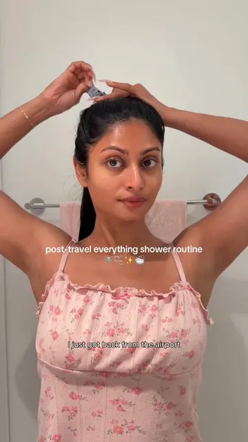 Squeaky clean everything showers routine 🩷 without compromising skin hydration!