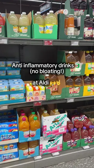 Anti inflammatory drinks that won’t leave you bloated 🧃✅ Save this for your nex