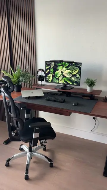 Setting up my dream home office. Still needs alot of work but this is just the b