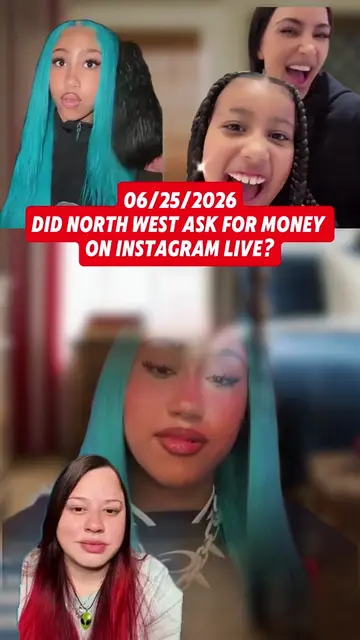 Did North West just ask for money on Instagram Live? 🤔 It’s sparking a debate a