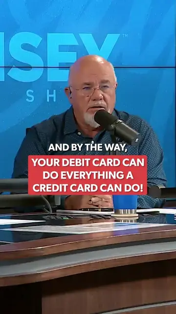 Well, there's ONE thing a debit card can't do that a credit card can... put you 