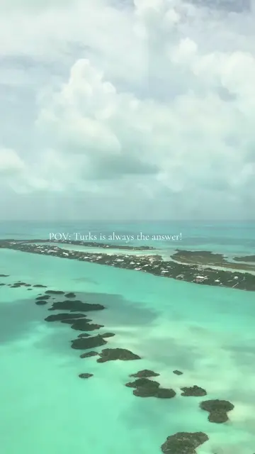 Turks is always the answer to solve all of my problems! #turksandcaicos #baecati
