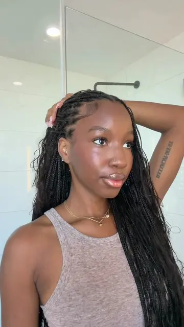Boho knotless braids are clearly the style of the summer but the only way they’l