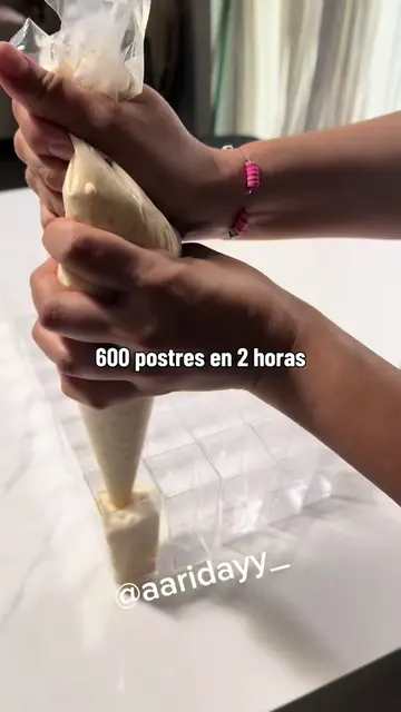 600 postres en 2 horas! 🥳 #mamaemprendedora #postres #postrescaseros #ideasdeem