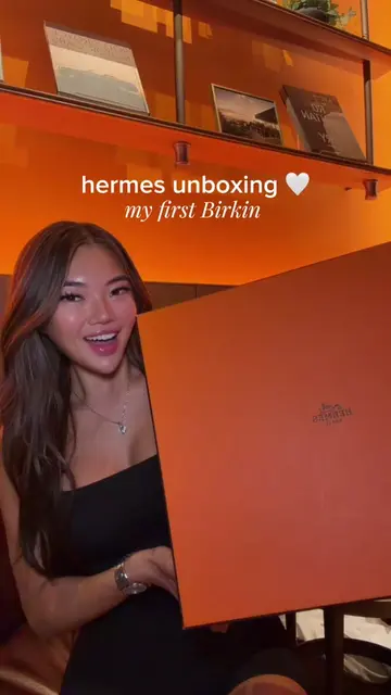 She’s perfect!!!!! #hermes #birkin #fyp #unboxing 
