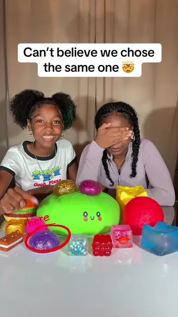 I Can’t Believe We Chose The Same One‼️🤯🤣 #needoh #squishy #game #challenge #c
