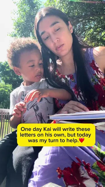 POV: Your toddler has the best dad, so you help him find the words. #FathersDay 