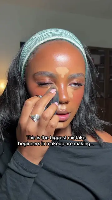 If you are doing an extra bright Undereye I often see people make the mistake of