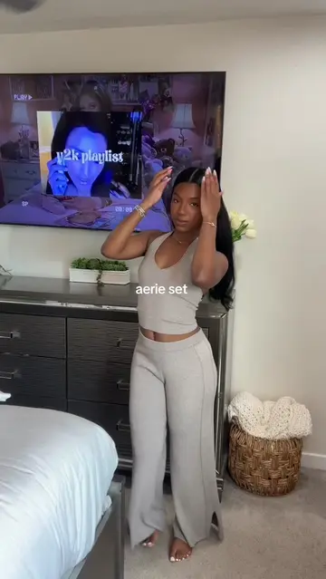 Yall know i love @aerie so badddd😍😍 a comfortable set hate to see me coming! #