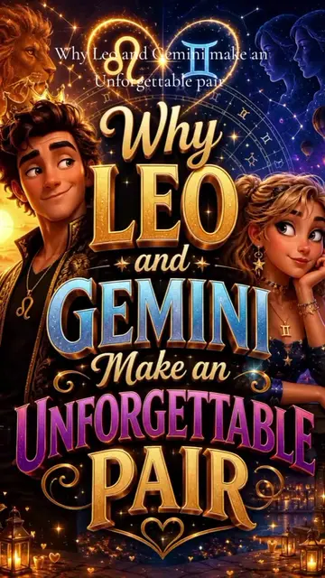 Why Leo and Gemini make an Unforgettable pair  Are you a Leo ♌  Are you a Gemini